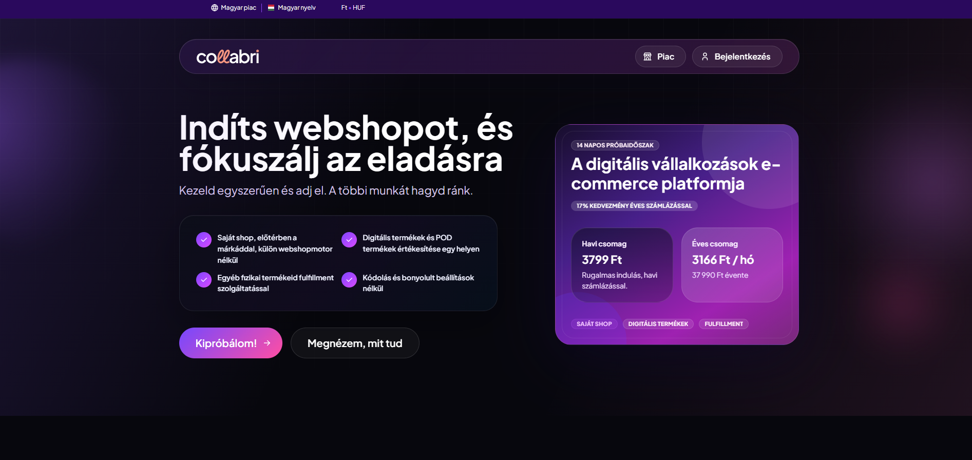 Collabri - Print on Demand platform