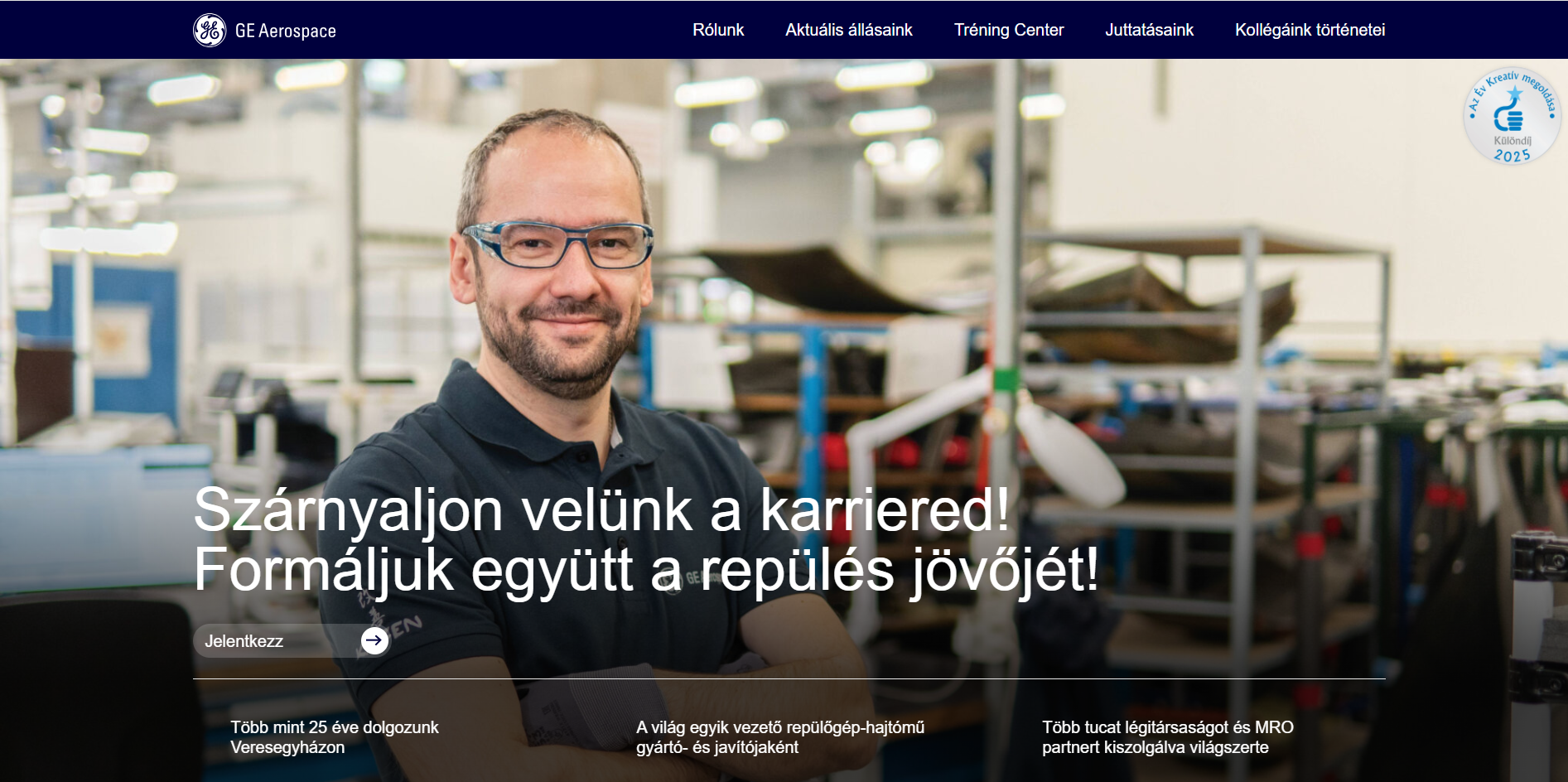 Felszallokarrier.hu: A GE Aerospace élményalapú karrieroldala