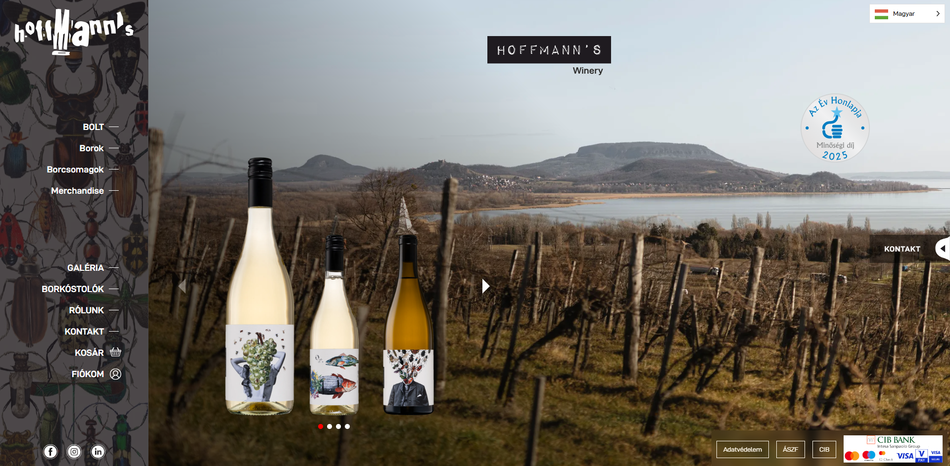 Hoffmann's Winery – Klasszikus struktúra, kortárs élmény
