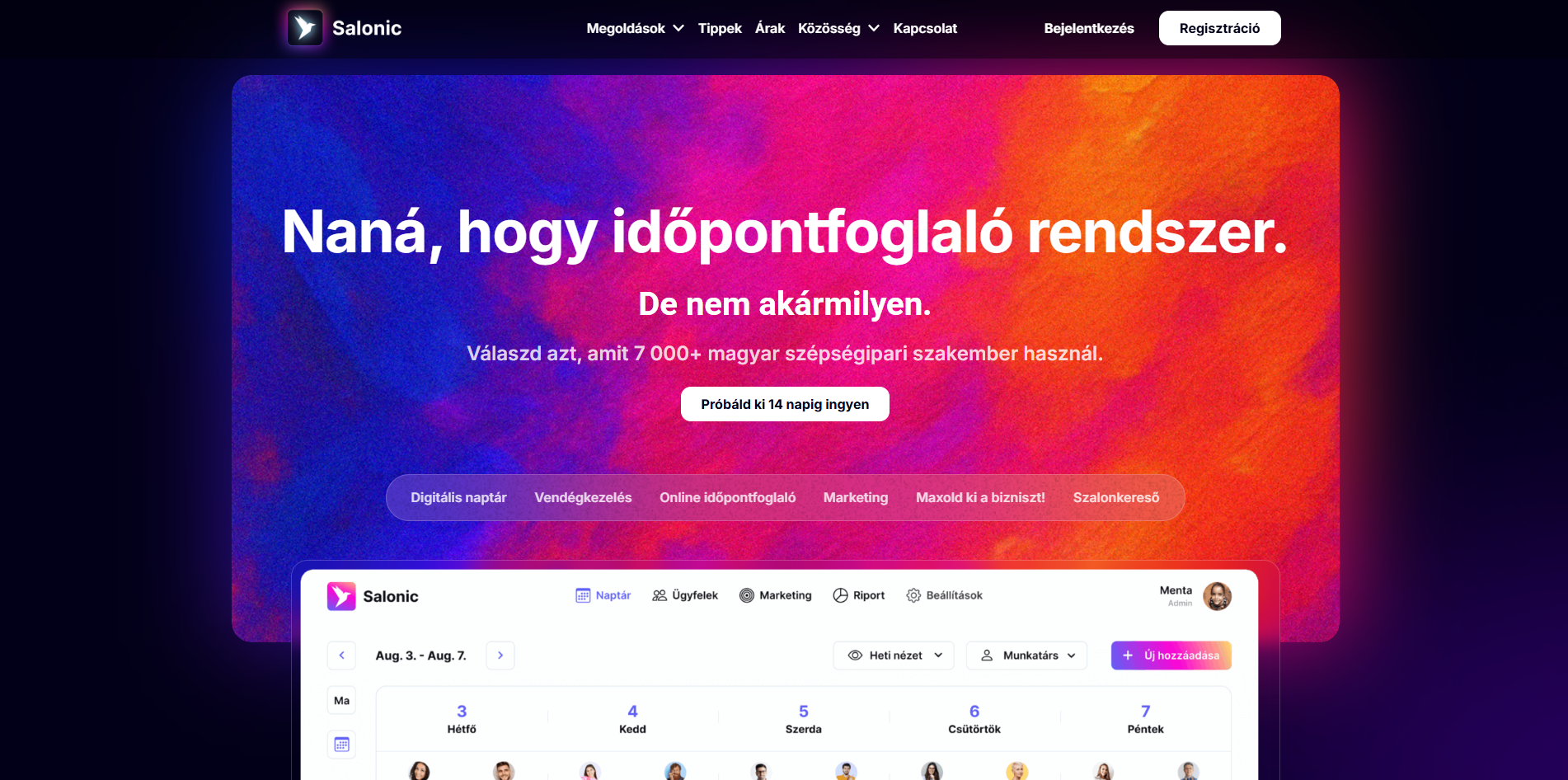 Salonic Partner Varázsló AI-val