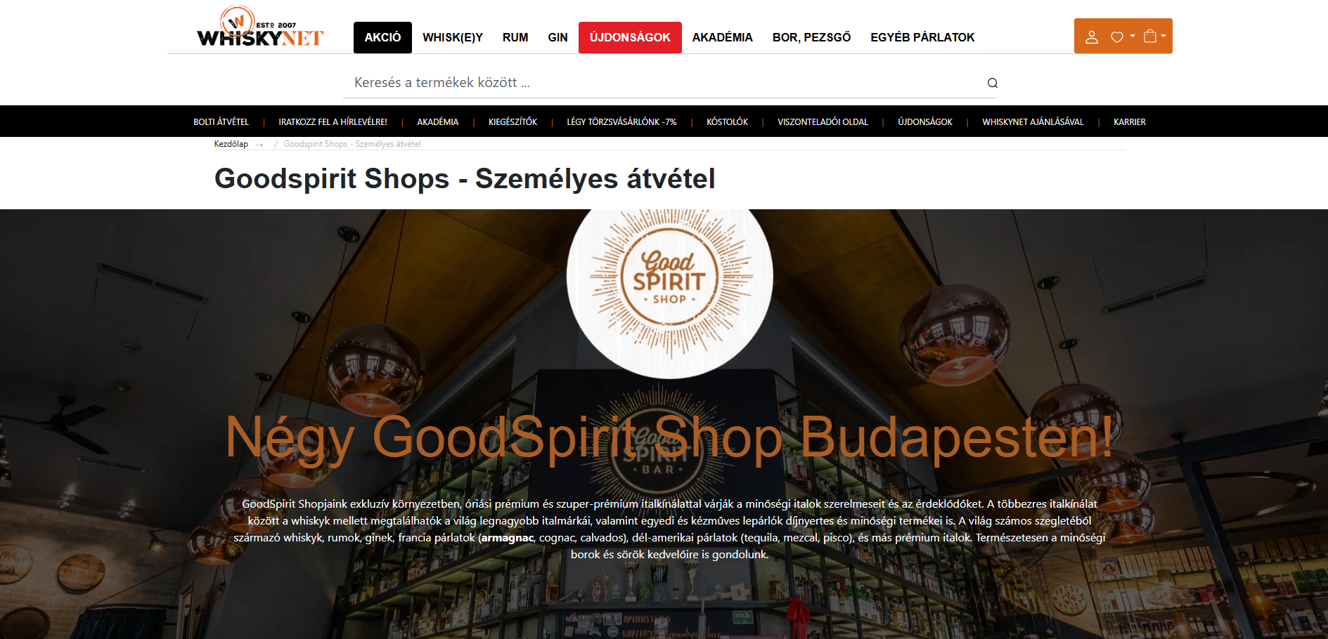 WhiskyNet.hu - Nemcsak kínáljuk, értünk is hozzá!