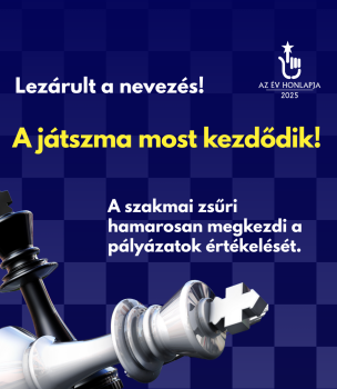 Lezárult ’Az Év Honlapja’ 2025 digitális pályázat nevezési időszaka!