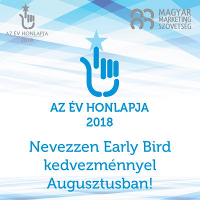 Elindult a 2018-as ’Az Év Honlapja’ pályázat!