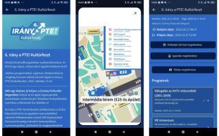 Irány a PTE! applikáció kiemelt képe