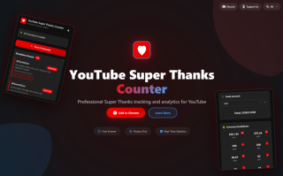 YouTube Super Thanks Counter kiemelt képe