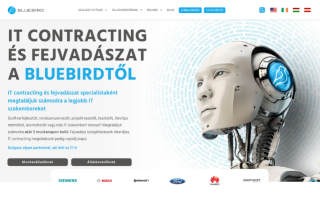 Bluebird International Zrt. - IT contracting és fejvadászat weboldala kiemelt képe