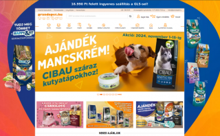 Tápfutár Zrt. - Grandopet.hu Az Év Honlapja pályázat kiemelt képe