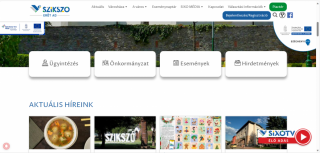 Szikszó város honlapja kiemelt képe