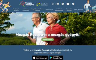 Mozgás Receptre Program honlapja kiemelt képe