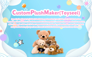 Egyedi plüssjáték weboldal kiemelt képe